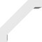 Ekena Millwork 3-in. W x 10-in. D x 10-in. H Burlington Architectural Grade PVC Knee Brace BRCP03X10X10BUR - alternate 3